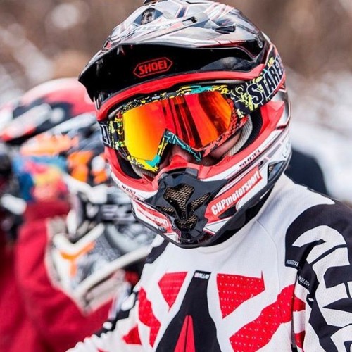 Очки STAREZZI GOGGLES MX HAWAII RED 157-807