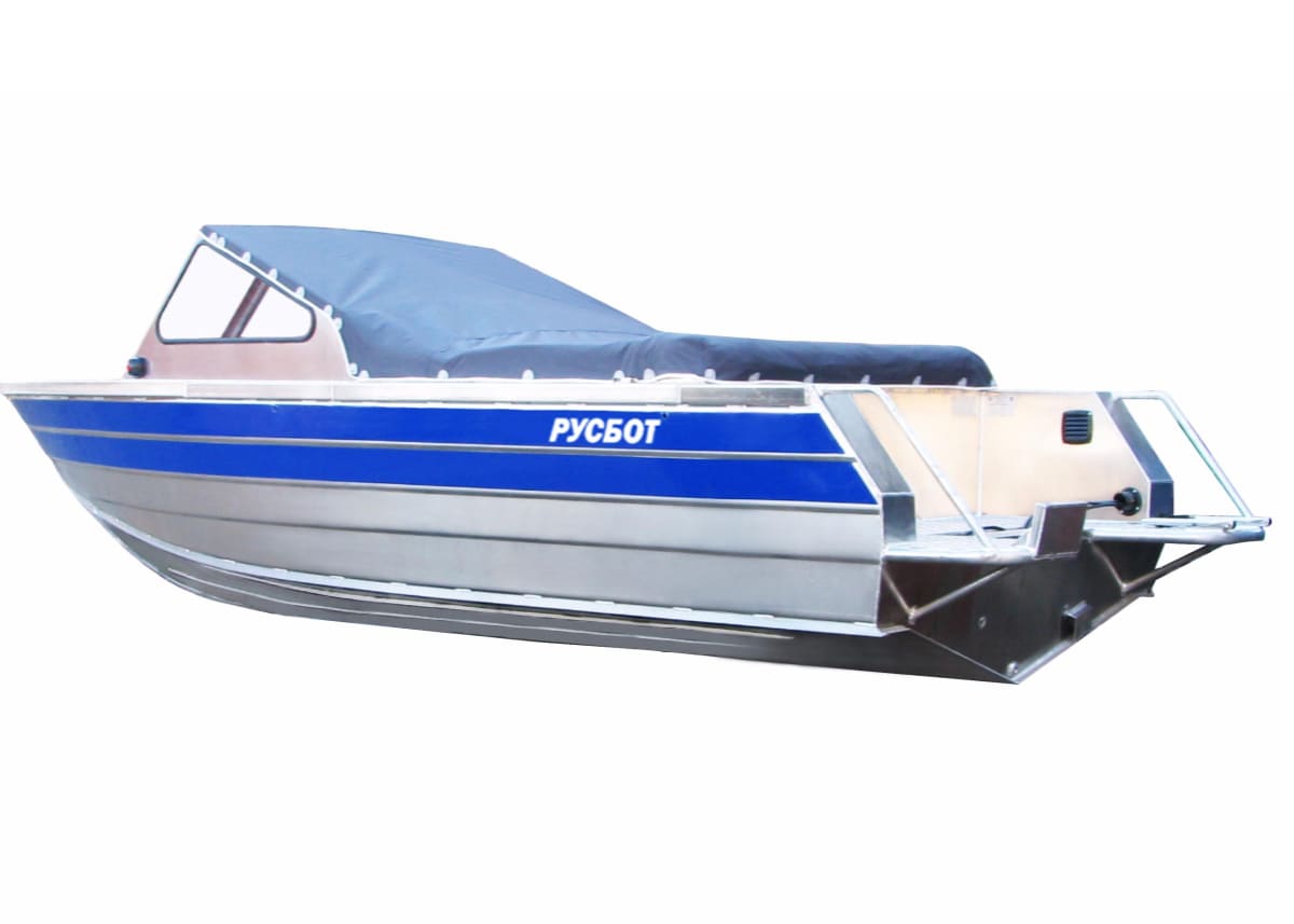 Катер-лодка алюминиевая RUSBOAT 55