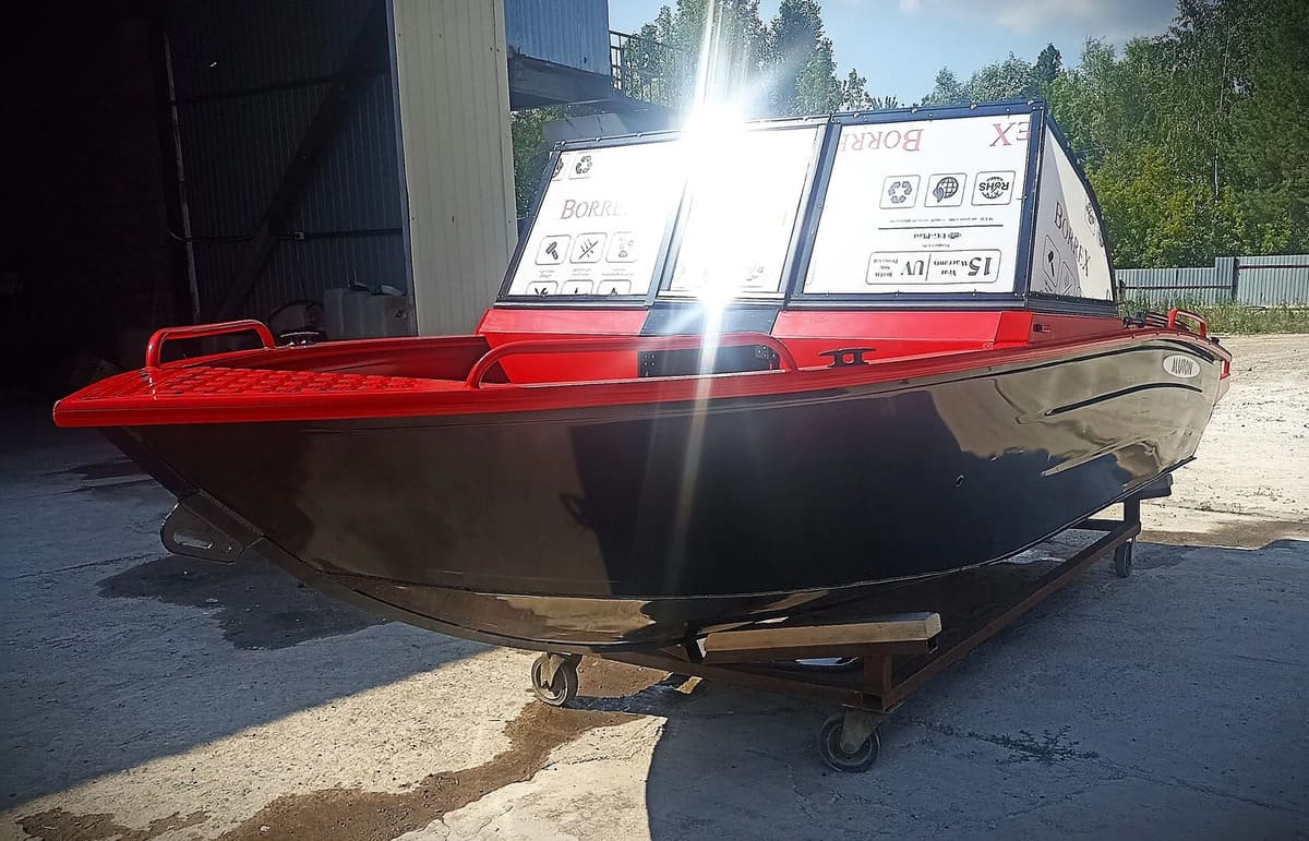Катер-лодка алюминиевая ALUTON 490Fish