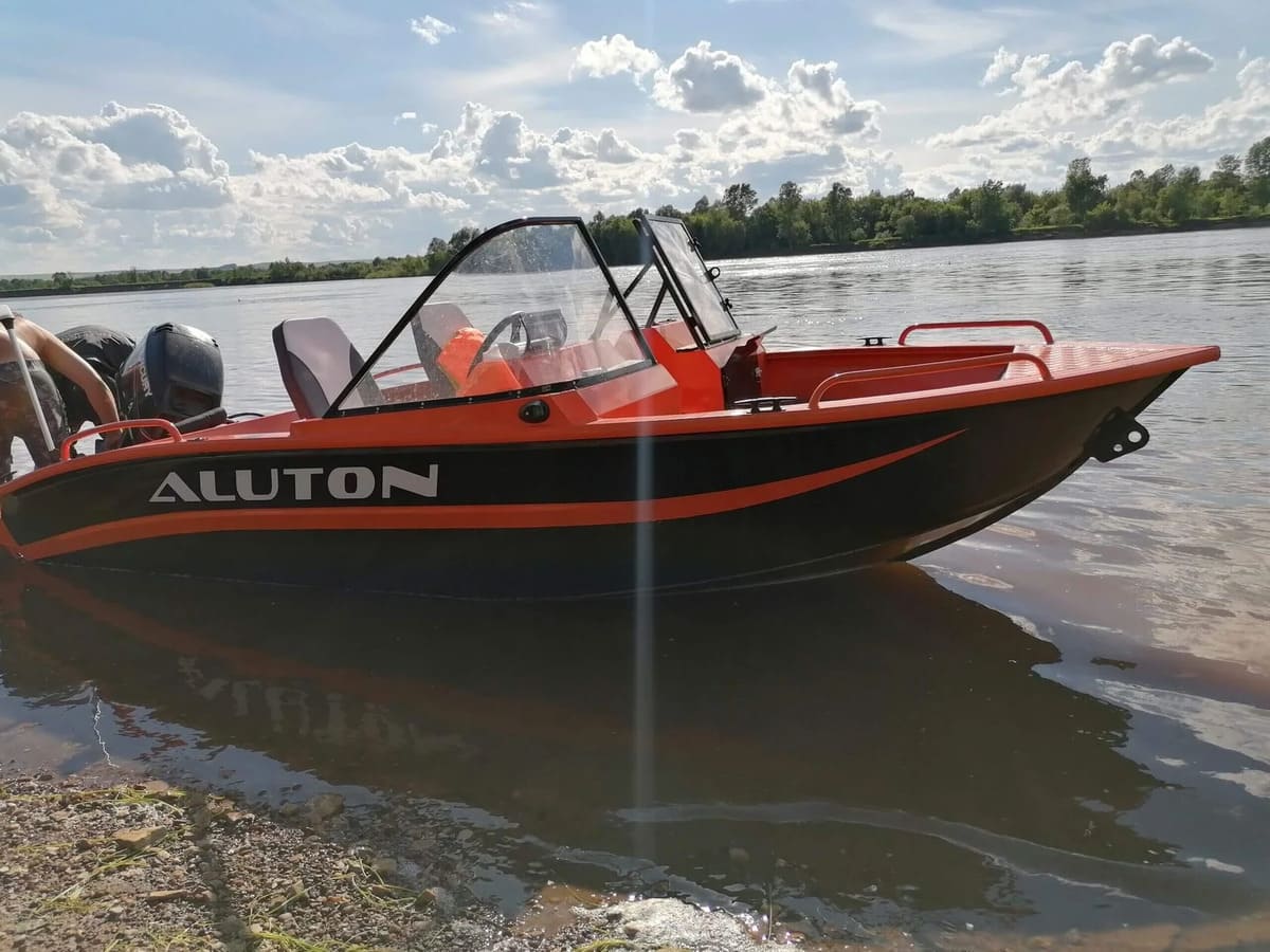 Катер-лодка алюминиевая ALUTON 490DC